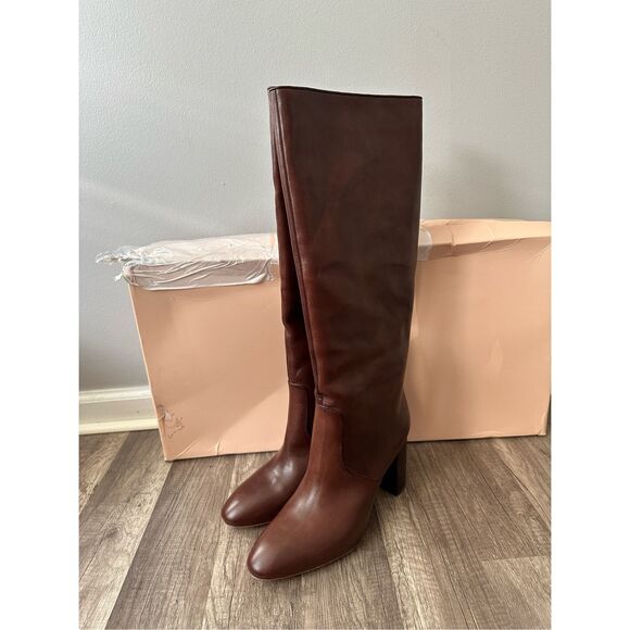 Loeffler Randall Goldy Knee-High Leather Boots Size 11 $695 - Picture 4 of 11